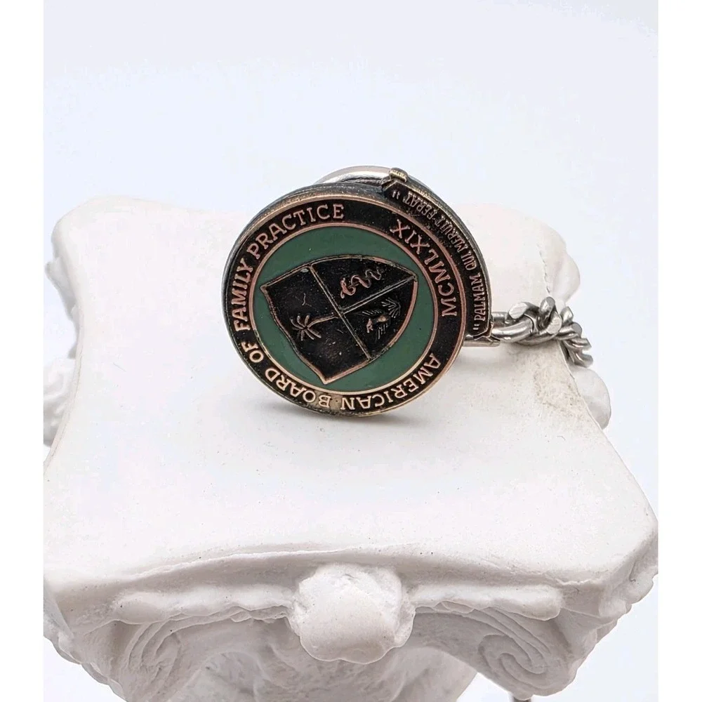 Vintage Tie Tack Pin 10K Gold Filled American Board Of Family Practice FREE $HIP